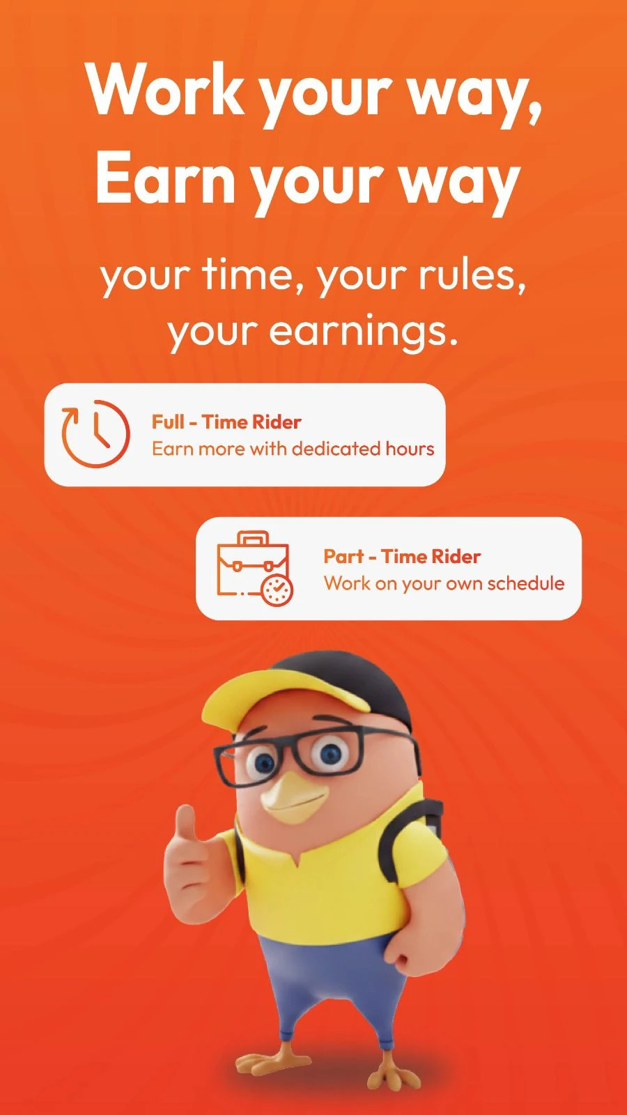 QWQER – Partner/Driver App screenshot
